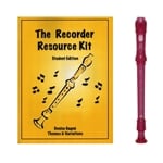 Yamaha 3-pc Pink Recorder & Recorder Resource Kit Book