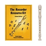 Yamaha 3-pc Ivory Recorder & Recorder Resource Kit Book