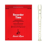 Tudor 1-pc Ivory Recorder & Recorder Time Book