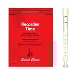 Tudor 1-pc Ivory Recorder & Recorder Time Book