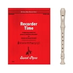 Yamaha 3-pc Ivory Recorder & Recorder Time Book