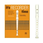 Tudor 1-pc Ivory Recorder & It's Recorder Time Book