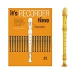 Candy Apple 2-pc Gold Recorder & It's Recorder Time Book