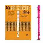 Candy Apple 2-pc Purple Recorder & It's Recorder Time Book