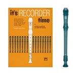 Yamaha 3-pc Blue Recorder & It's Recorder Time Book