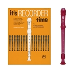 Yamaha 3-pc Pink Recorder & It's Recorder Time Book