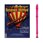 Candy Apple 2-pc Purple Recorder & Trophy Recorder Method Book