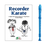 Candy Apple 2-pc Blue Recorder & Recorder Karate Book