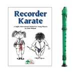 Candy Apple 2-pc Green Recorder & Recorder Karate Book