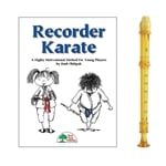 Candy Apple 2-pc Gold Recorder & Recorder Karate Book