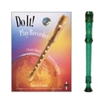Canto 1-pc Green Recorder & Do It! Recorder Book and CD