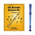 Canto 1-pc Blue Recorder & Recorder Resource Kit Book