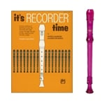 Canto 1-pc Purple Recorder & It's Recorder Time Book