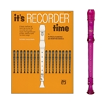 Canto 1-pc Purple Recorder & It's Recorder Time Book