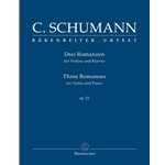 3 Romances, Op. 22 - Violin and Piano