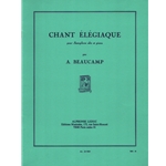 Chant Elegiaque - Alto Sax and Piano