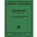 Quartet in C major, K. 570 - Flute (or Violin), Violin, Viola, and Cello