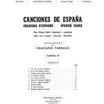 Canciones de Espana - Flute and Guitar