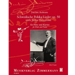 Schwedische Polska-Lieder, Op. 50 - Flute and Piano