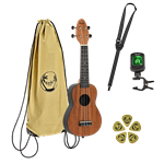 Keiki K2-MAH Soprano Ukulele Pack - Mahogany