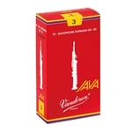 Vandoren JAVA Red Soprano Saxophone Reeds - 10 Count Box