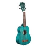 Kala Watercolor Meranti Soprano Ukulele - Ocean Blue