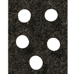 Rubber Flute Plugs (Set of 5)