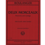 Deux Morceaux: Nocturne and Cortege - Flute and Piano