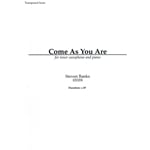 Come As You Are - Tenor Sax and Piano