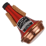 Humes & Berg 115C Stonelined Symphonic Piccolo Bb Straight Aluminum Trumpet Mute - Copper Bottom