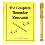 Canto 1-pc Yellow Recorder & Recorder Resource Kit Book