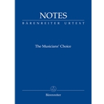 Notes: Musicians' Choice (Blue) - Mini Manuscript Notebook