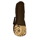 Kala Cream Tribal Hawaiian Accent Bag for Soprano Ukulele