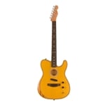 Fender Acoustasonic® Player Telecaster® w/ Deluxe 1225 Gig Bag - Butterscotch Blonde