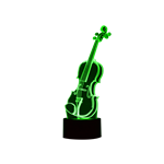 Violin 3D LED Lamp