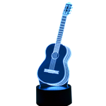 Classical Guitar 3D LED Lamp