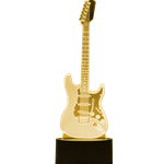 Electric Guitar Strat 3D LED Lamp