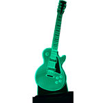 Electric Guitar Les Paul 3D LED Lamp