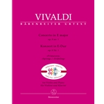 Concerto in E Major, Op. 8 No. 1 "Spring" - Violin and Piano