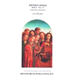 15 Songs, Book I: Nos. 1-7 - Voice and PIano