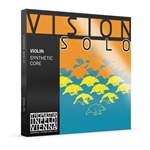 Vision Solo Violin String Set, Aluminum Wound D String