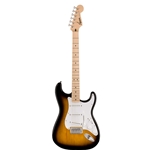 Squier Sonic Stratocaster, Maple Fingerboard, White Pickguard, 2-Color Sunburst