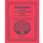 Meditation (from Thais) - Sax and Piano