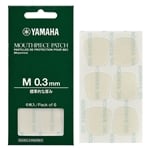 Yamaha 0.3mm Clear Mouthpiece Patches - Pack of 6