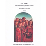 Ave Maria - Voice and Piano or String Quartet