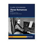 3 Romances, Op. 22 - Flute and Piano
