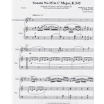 Andante from Sonata K. 545 - Sopranino Saxophone and Piano