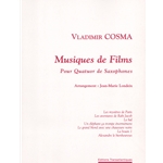 Musiques de Films - Saxophone Quartet (SATB)
