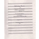 Birthday Music for Sigurd Rascher - Alto Sax Duet