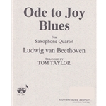 Ode to Joy Blues - Saxophone Quartet (SATB)